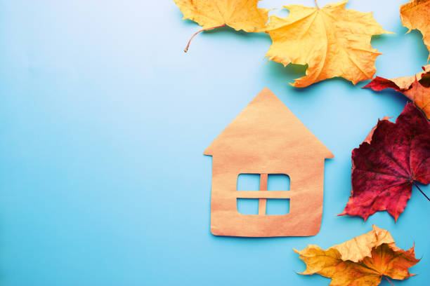 istock cozy and warm home in autumn 1034275650
