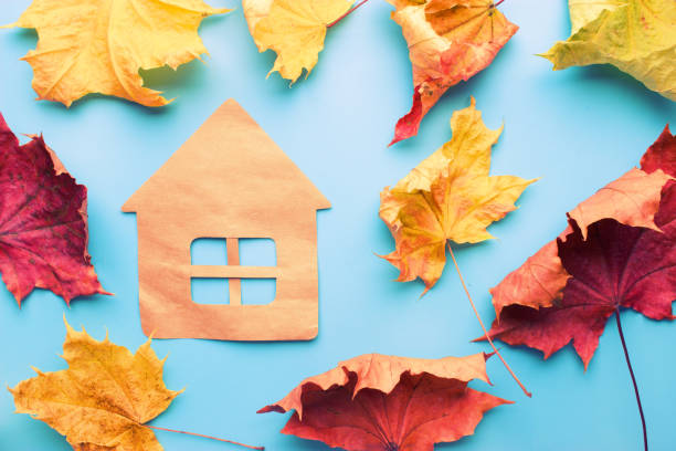 istock cozy and warm home in autumn 1034275672