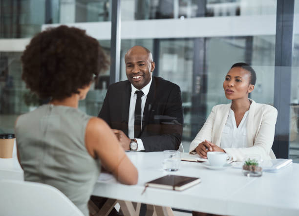 istock You seem to have prepared well for this interview 1034279224