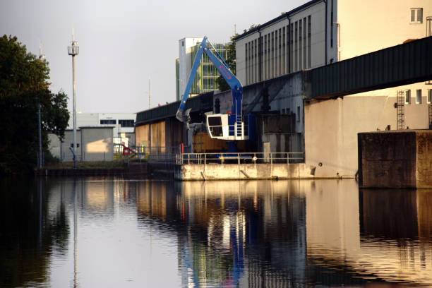 istock Waterworks at the weir 1034289096