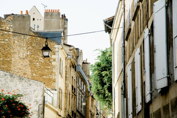 istock French old town street. Poitiers 1034306242