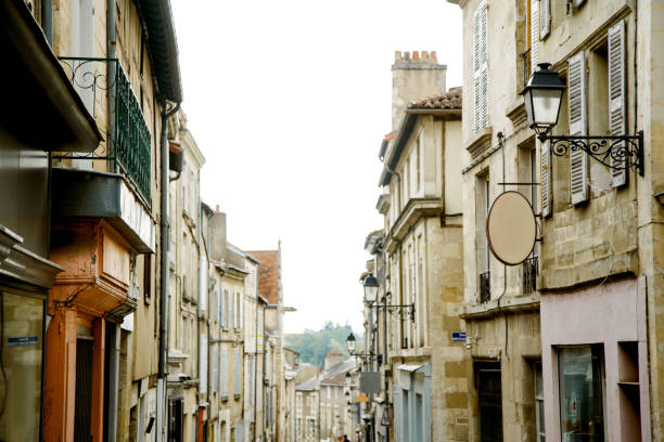 istock French old town street. Poitiers 1034306350