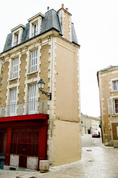 istock French old town street. Poitiers 1034306558