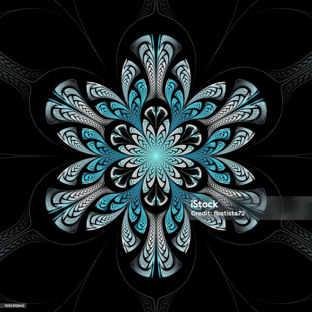 Ilustración de Mandala Hermosos Fractales Simétricos Flor O Mariposa De  Arte Digital Para Diseño Gráfico Creativo Gráficos Generados Por Ordenador  y más Vectores Libres de Derechos de Abstracto - iStock