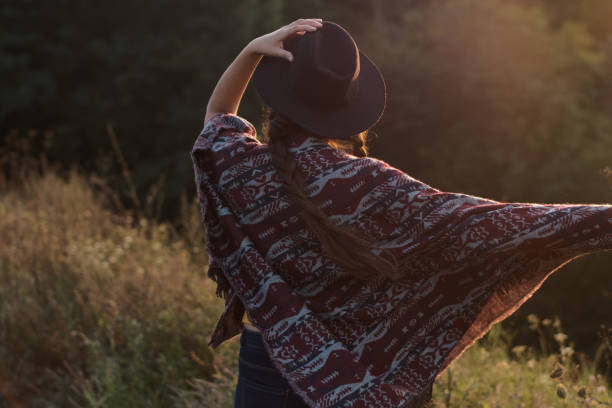 istock Autumn portrait smiling woman 1034310846