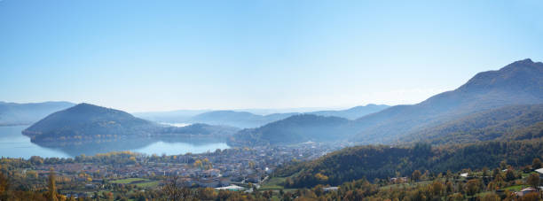 istock Panoramic town view from the hill of Kastoria 1034318390
