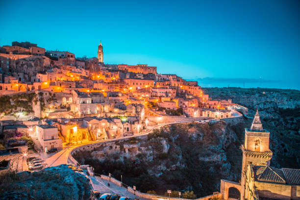 istock Sassi di Matera at twilight, Basilicata, Italy 1034325904
