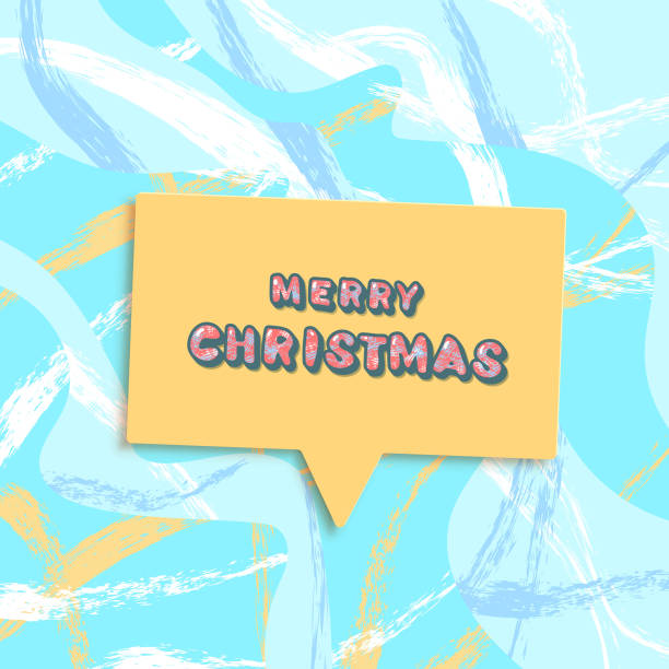istock Merry Christmas inscription. Handwritten lettering with decoration. Vector illustration. 1034326786