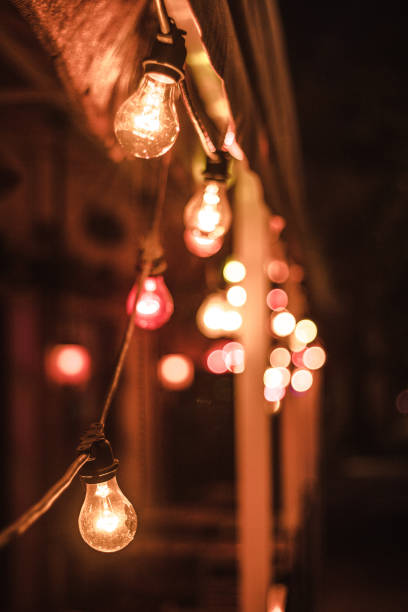 istock Night Time in Market Common 1034330658