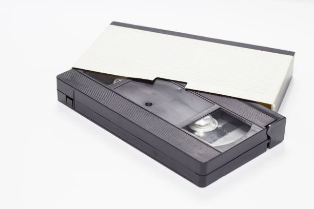 istock Old tape with white box isolated White background 1034334414