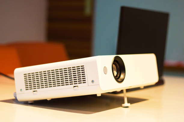 istock projector for presentation in a meeting room 1034334488