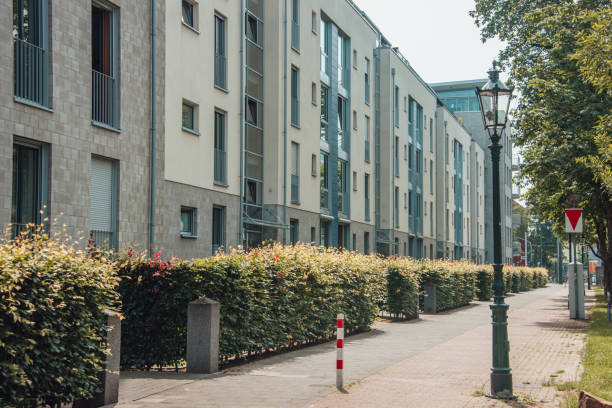 istock Street at modern residential district 1034334670
