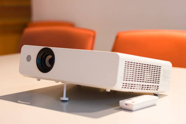 istock projector for presentation in a meeting room 1034337134