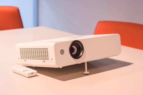 istock projector for presentation in a meeting room 1034337312