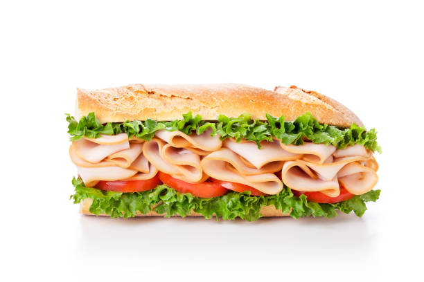 istock Ham Tomato And Lettuce Sandwich 1034342088