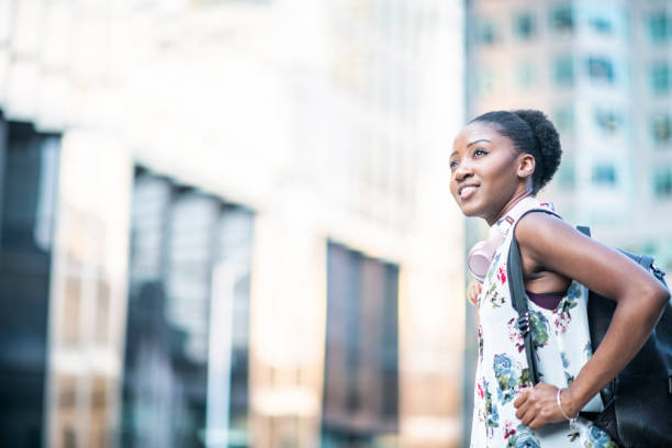 istock Girl In A Big City 1034348116
