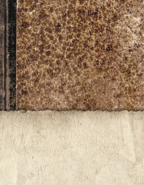 istock Vintage background with retro paper on old book cover 1034352076
