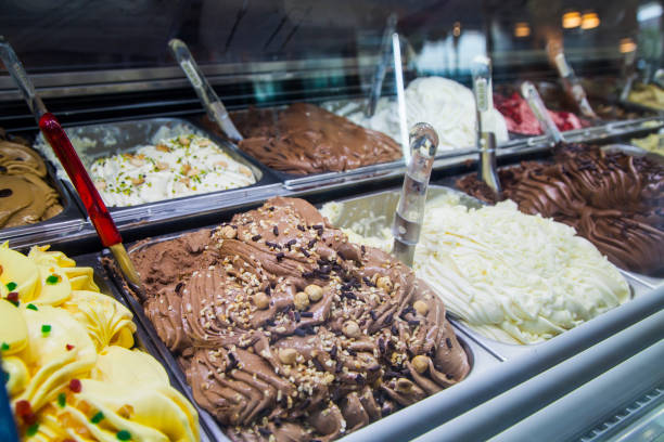 istock Sicily sweet granite ice cream and ingredients 1034361264
