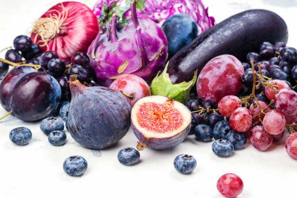 istock Selection of purple foods 1034379434