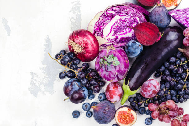 istock Selection of purple foods 1034379488