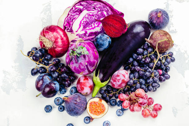 istock Selection of purple foods 1034379492