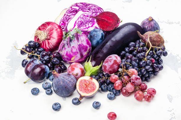 istock Selection of purple foods 1034379512