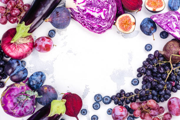istock Selection of purple foods 1034379544