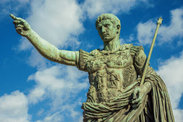 istock Caesar Augustus, the first emperor of Ancient Rome 1034383594