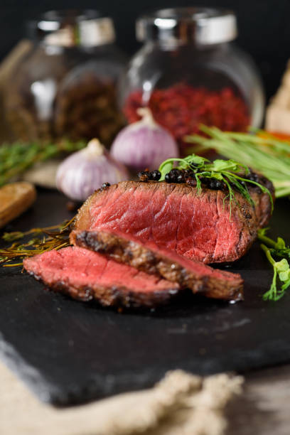 istock chopped rare steak black angus garlic pepper 1034390392