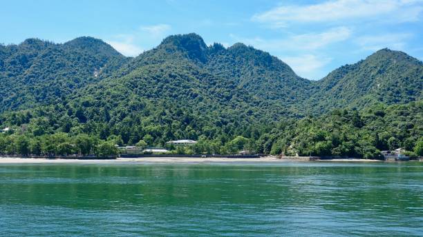 istock Boat trip to Miyajima island 1034390874