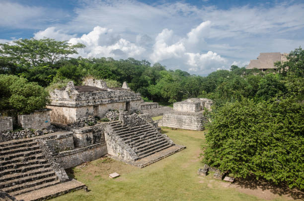 istock Ek Balam main plaza, Mexico 1034394780
