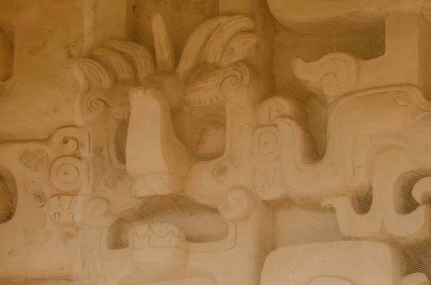 The structures called Las Monjas complex at the Mayan site of Chechen Itza. Yucatan, Mexico.