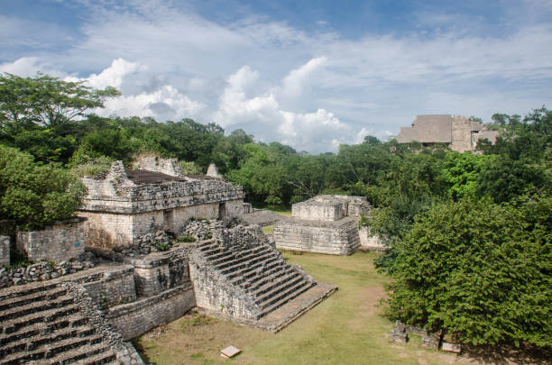 istock Ek Balam main plaza, Mexico 1034395520
