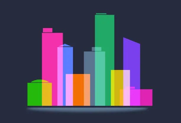 Vector illustration of Generic City Skyline