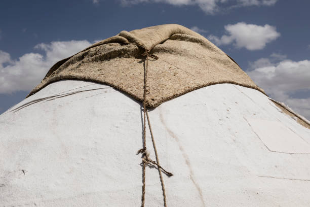 istock Roof of a yurt 1034422212