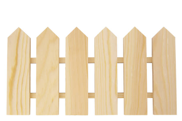 istock Wooden fence  unpainted 1034438458