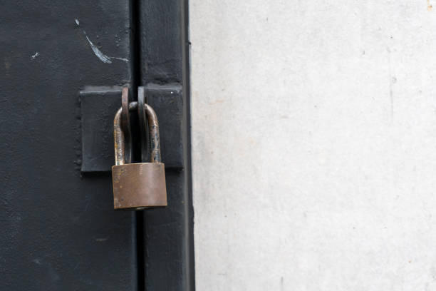 istock close up of a rusty metal padlock 1034438628