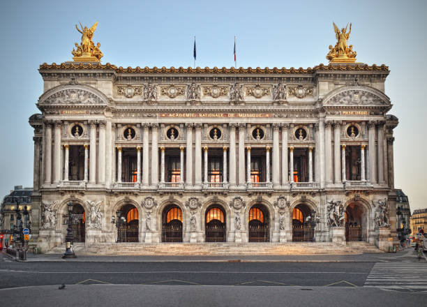 Opera Garnier in Paris. - fotografia de stock
