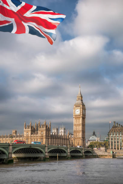 istock Big Ben with bridge in London, England, UK 1034447894
