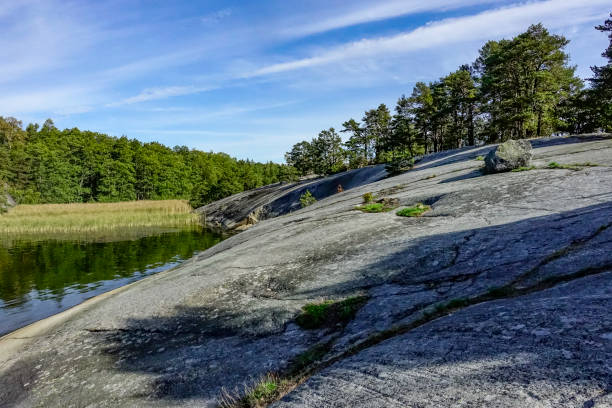 Stockholm, Sweden September 9, 2018 The Finnhamn island in the Stockholm archipelago in the Baltic Sea