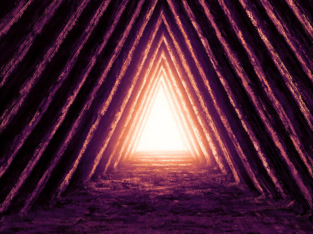 ピラミッドでの運命の寺院。 - backgrounds abstract fire red点のイラスト素材／クリップアート素材／マンガ素材／アイコン素材
