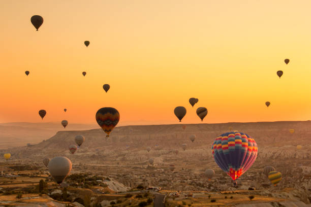 istock Hot Air Balloons To Fly over Cappadocia 1034468648