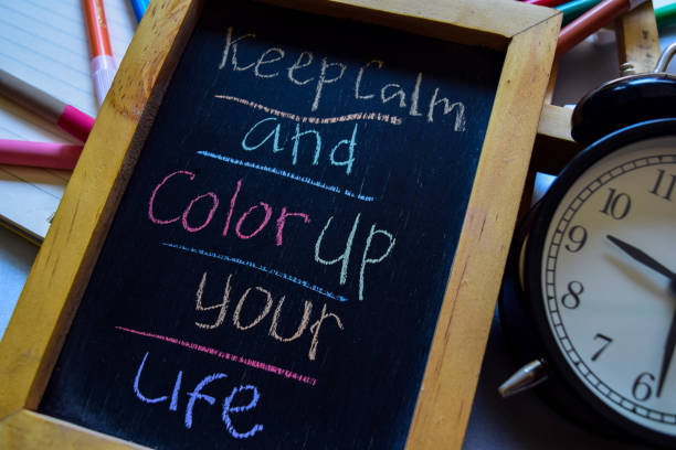 istock Keep calm and color up your life 1034473758