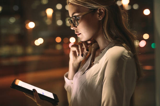istock Business woman using digital tablet in office 1034473836