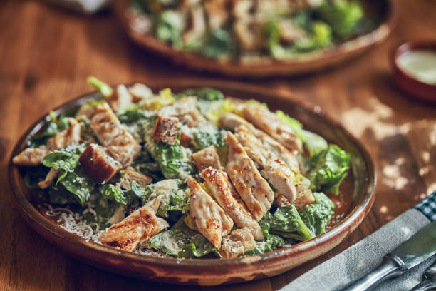 istock Cesar Salad with Chicken, Lettuce and Parmesan 1034477448