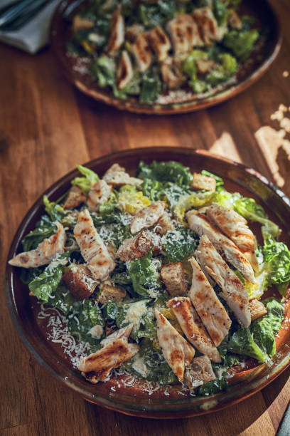 istock Cesar Salad with Chicken, Lettuce and Parmesan 1034477450