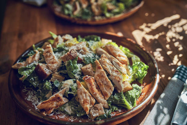 istock Cesar Salad with Chicken, Lettuce and Parmesan 1034477460