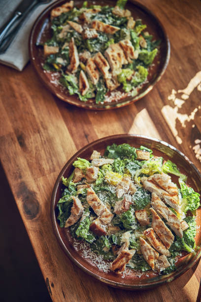 istock Cesar Salad with Chicken, Lettuce and Parmesan 1034477476