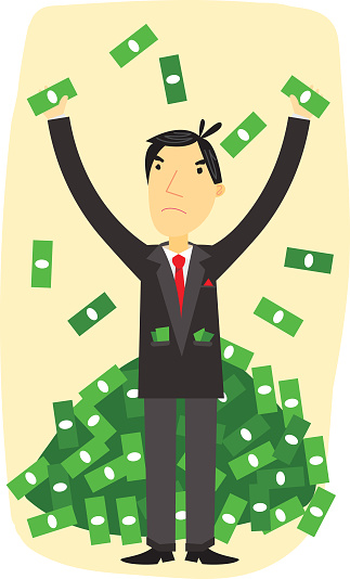 Greedy Picture Greedy Business Man Stock Illustration - Download Image Now - Adult ...