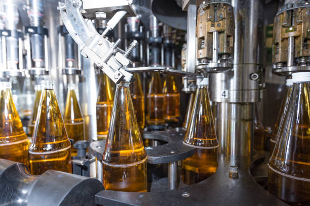 istock bottling of drinks - bottling plant 1034496832